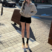 Load image into Gallery viewer, Knit Long Sleeve Open Front Cardigan Jacket