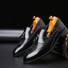 Lade das Bild in den Galerie-Viewer, Plus cashmere Business Leather Shoes Men