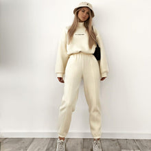 Load image into Gallery viewer, Women's Printed Hoodie Set, Two-Piece Outfit