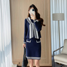 Load image into Gallery viewer, Knitted two-piece set skirt for women