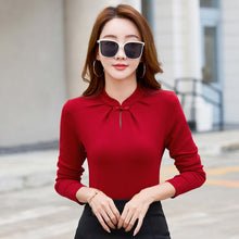 Load image into Gallery viewer, Long sleeved women's T-shirt