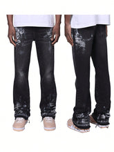Load image into Gallery viewer, Men's Summer New Denim Straight Leg Pants, Cool Street Style Casual Trousers