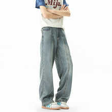 Load image into Gallery viewer, Black Ice Silk Denim Pants