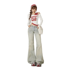 Load image into Gallery viewer, Retro Street Style Flared Jeans for Women