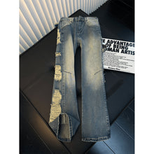 Load image into Gallery viewer, Street Style Ripped Straight Leg Jeans for Men