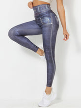 Load image into Gallery viewer, Barbie Denim Peach Yoga Pants-Slim Fitness Leggings