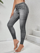 Load image into Gallery viewer, Retro Denim-Style High-Elastic Butt-Lifting Yoga Leggings