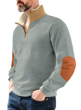 Load image into Gallery viewer, Half zip hoodie for men