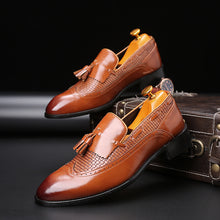 Lade das Bild in den Galerie-Viewer, Plus cashmere Business Leather Shoes Men
