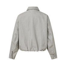 Load image into Gallery viewer, Simple Solid Color Short Jacket for Men, Casual Stylish Outerwear