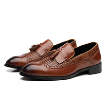 Lade das Bild in den Galerie-Viewer, Plus cashmere Business Leather Shoes Men
