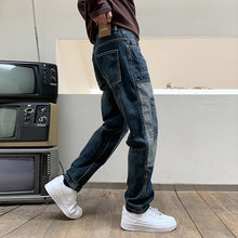 Load image into Gallery viewer, Multi-pocket Loose Dad Jeans
