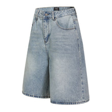 Load image into Gallery viewer, Washed denim shorts