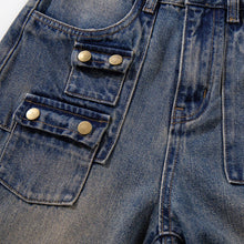 Load image into Gallery viewer, Retro micro flared jeans for women
