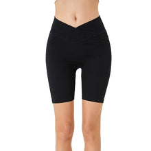 Load image into Gallery viewer, High-Waisted Waist Stretchy Slimming Denim Shorts With Pockets