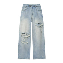 Load image into Gallery viewer, Style Simple Versatile Mid-Waist Cuffed Jeans for Women