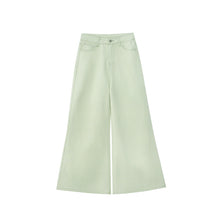 Load image into Gallery viewer, Narrow high waisted slightly flared jeans for women