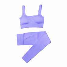 Lade das Bild in den Galerie-Viewer, Women's Fashion Thread Sports And Fitness Yoga Clothing Set