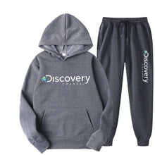 Load image into Gallery viewer, Men's Casual Hooded Sweatshirt Jogger Pants Set