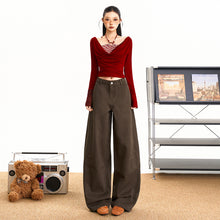 Load image into Gallery viewer, Melange Wide-Leg Jeans for Women