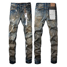 Lade das Bild in den Galerie-Viewer, New Black Slim Stretch Men's Skinny Jeans