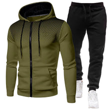 Load image into Gallery viewer, Men's Casual Two-Piece Hooded Sweatshirt Set