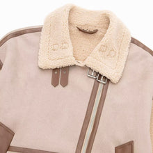 Load image into Gallery viewer, Street splicing jacket for women's clothing