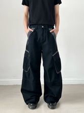 Load image into Gallery viewer, Vintage Side Multi-Pocket Cargo Pants