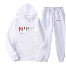 Load image into Gallery viewer, Men's Oversized Letter Print Hoodie and Sweatpants Two-Piece Set