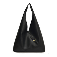 Load image into Gallery viewer, Solid color soft leather underarm bag