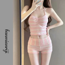 Load image into Gallery viewer, Separate Women's Thai-Style Striped Bikini