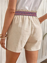 Load image into Gallery viewer, Tied High Waist Shorts