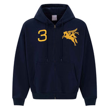 Load image into Gallery viewer, Milk yellow zipper hooded sweatshirt short jacket
