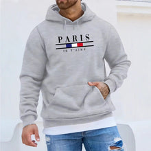 Load image into Gallery viewer, Casual Printed Long Sleeve Hoodie for Men, Loose Fit, Couple Sweatshirt