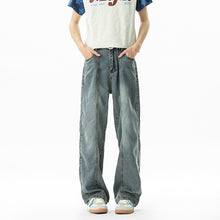 Load image into Gallery viewer, Black Ice Silk Denim Pants