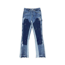Load image into Gallery viewer, Men Straight Leg Layered Patchwork Stylish Casual Jeans