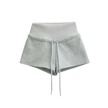 Load image into Gallery viewer, Casual White Shorts for Women, Lightweight High-Waisted A-Line Wide Leg Shorts