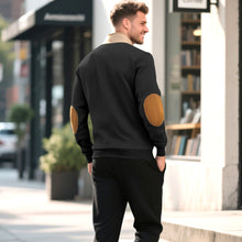 Load image into Gallery viewer, Half zip hoodie for men
