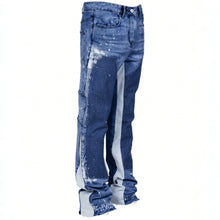 Load image into Gallery viewer, Men Straight Leg Layered Patchwork Stylish Casual Jeans
