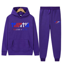 Load image into Gallery viewer, Graphic Print Hoodie and Pants Set Men Women Loose Tracksuit