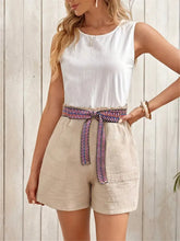 Load image into Gallery viewer, Tied High Waist Shorts