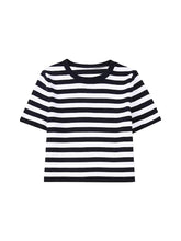 Load image into Gallery viewer, TRAF Woman 2 Pieces Tops + Skirts Sets New Fashion Knit Stripe Summer Women Suit Two Piece Set Womens Outfits