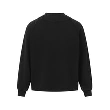 Load image into Gallery viewer, Embroidery Deconstructed Design Crewneck Loose Solid Color Hoodie Men