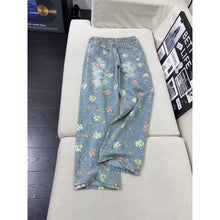 Load image into Gallery viewer, All-Over Floral Ripped Jeans for Men and Women