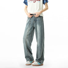 Load image into Gallery viewer, Black Ice Silk Denim Pants