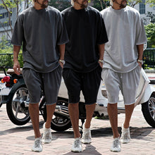 Load image into Gallery viewer, Sports suit casual loose short sleeved T-shirt shorts trendy men's clothing