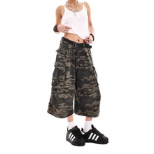 Load image into Gallery viewer, Camouflage Cargo Shorts for Women