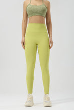 Load image into Gallery viewer, No awkward line yoga pants for women high waist hip lifting side fitness
