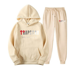 Load image into Gallery viewer, Men's Oversized Letter Print Hoodie and Sweatpants Two-Piece Set