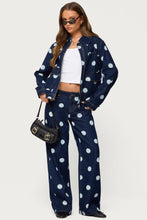 Load image into Gallery viewer, New casual and personalized dark polka dot jeans for women